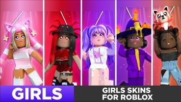 Skins girls for roblox poster