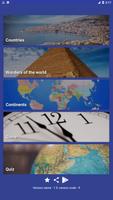 Pays du monde Affiche