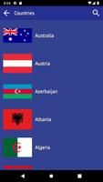 1 Schermata Paesi del mondo