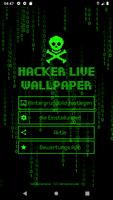 Hacker Live Wallpaper Plakat