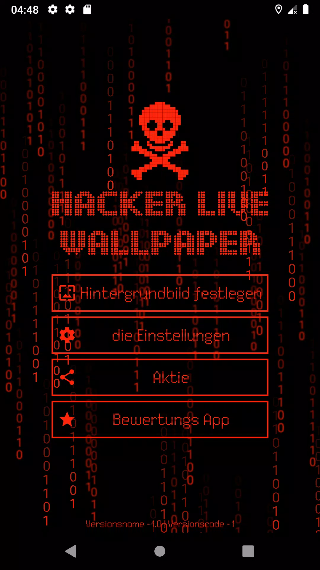 Hacker Live Wallpaper APK für Android herunterladen