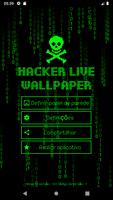 Papel de parede de hackers Cartaz