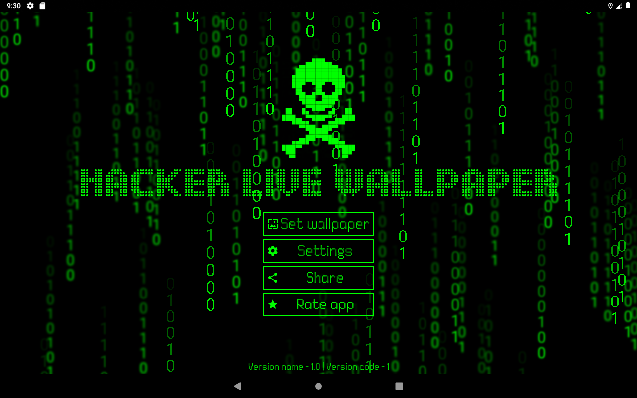 Hacker Live Wallpaper for Android - APK Download - 