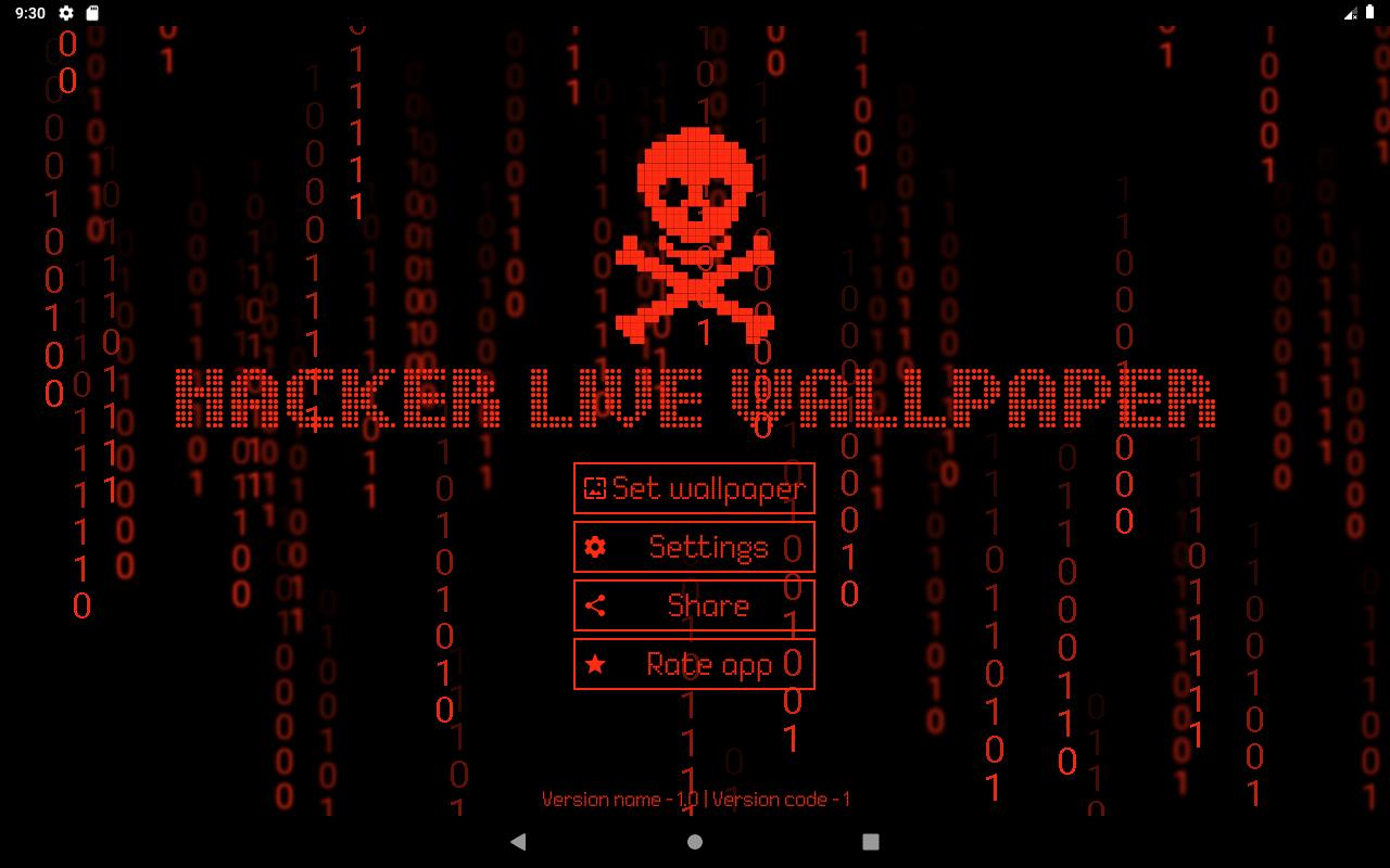 Hacker Live Wallpaper for Android - APK Download