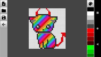برنامه‌نما Pixel art graphic editor عکس از صفحه