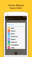 Blocnote screenshot 1
