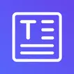ورق ملاحظا القطعة النص
