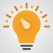 Light meter, lux meter icon