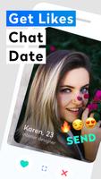 Persica: Dating. Chat. Friends Cartaz