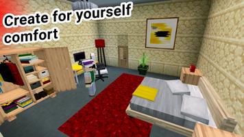 Home furniture for minecraft plakat