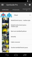 Gym Guide - Fitness assistant  پوسٹر
