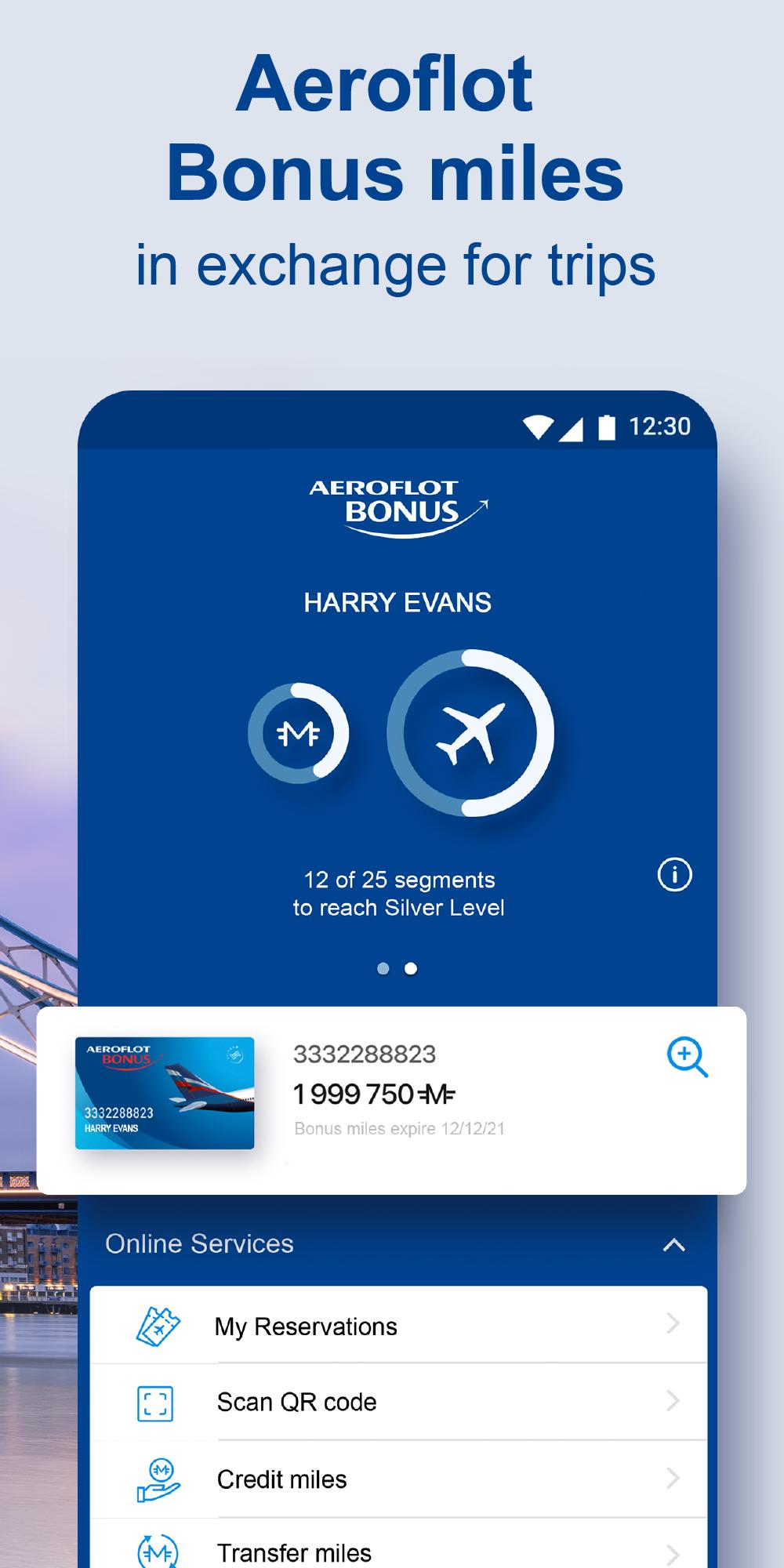 Aeroflot app