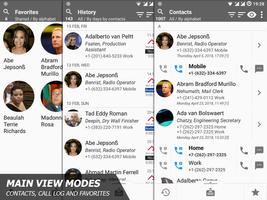 Dialer and Contacts - AGContac 海报