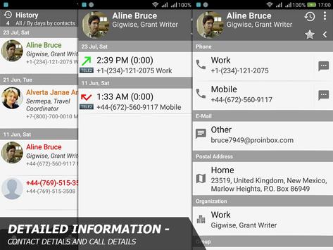 Phone and Contacts - AGContacts, Lite edition 截图 4