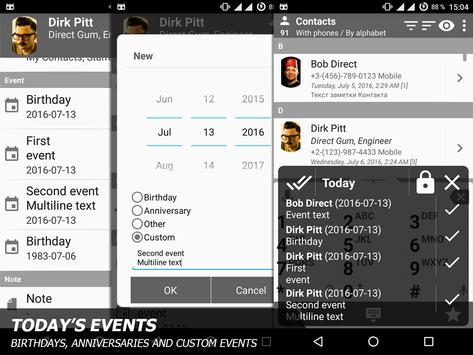 Phone and Contacts - AGContacts, Lite edition 截图 14