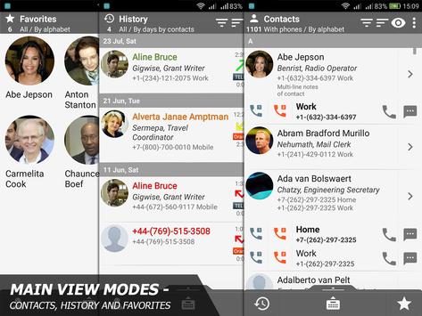 Phone and Contacts - AGContacts, Lite edition 截图 16