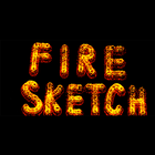 Фейерверк. Fire Sketch icône