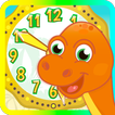 DinoTime：时钟儿童的培训时间。教你的孩子理解和讲什么