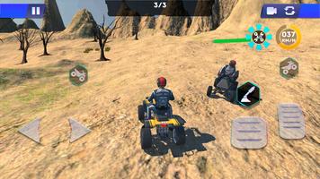 ATV Quad Moon & Earth Race ảnh chụp màn hình 2
