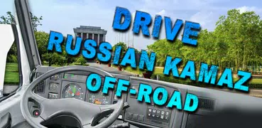 Conduzir russa Kamaz Off-Road