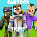Skins de dessins animés pour Minecraft MCPE icône