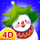 4D New Year icon
