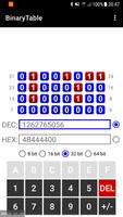 BinaryTable screenshot 1