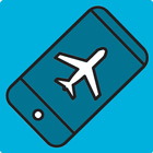 Airline ticket search-icoon