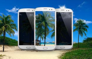 Seashore Palms Live Wallpaper পোস্টার