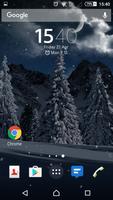 برنامه‌نما Christmas Snow Live Wallpaper عکس از صفحه