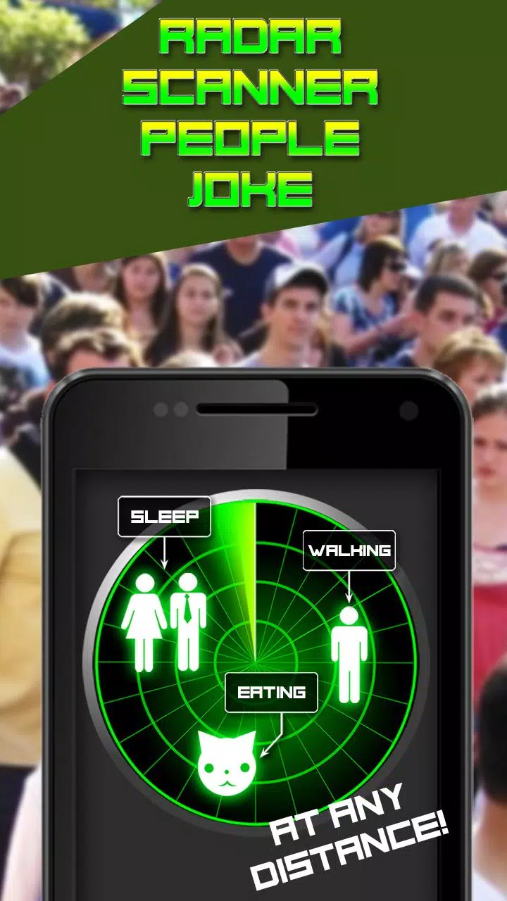 Radar Scanner Menschen Witze APK für Android herunterladen