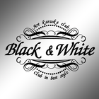 BLACK&WHITE караоке-бар-icoon