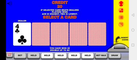 Video Poker capture d'écran 2