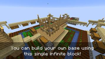 برنامه‌نما One block survival for MCPE عکس از صفحه