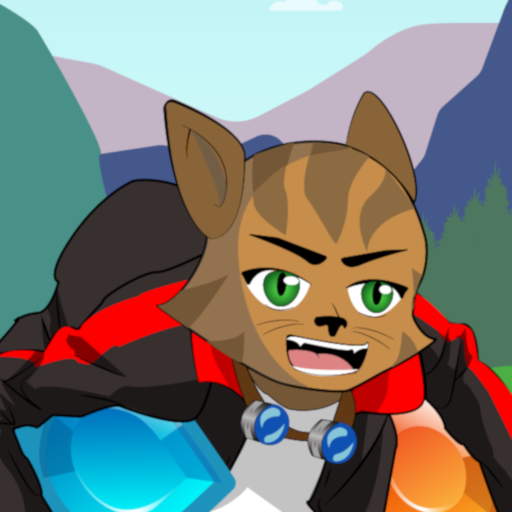 Kay the Cat: three in row