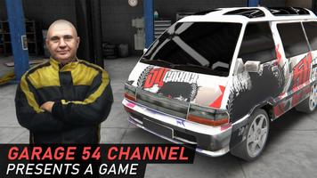 Poster Garage 54 - Car Geek Simulator