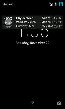 Weather notification 截图 2