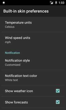 Weather notification 截图 5