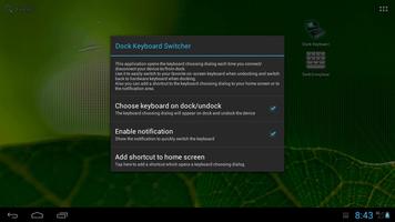 Dock Keyboard Switcher Cartaz
