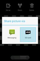 Send to SD card Affiche