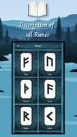 Runes Reading–Runic Divination plakat