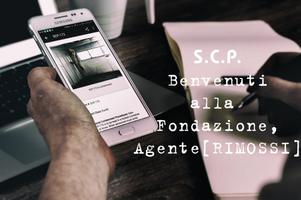 Scp Foundation Italian On/Offline الملصق