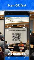 QR scanner & Barcode reader Affiche