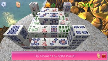 Mahjong Cubic 3D imagem de tela 1