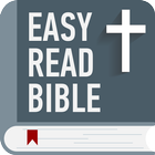 Easy to Read Bible study app أيقونة