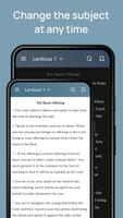 Easy to Read Bible study app Plakat