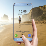 Transparent phone. Wallpaper biểu tượng