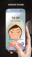 1 Schermata Transparent phone. Wallpaper