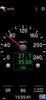 GNSS speedometer پوسٹر