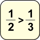 Math. Theory of fractions icon